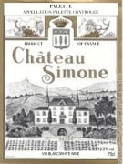 Chateau Simone Palette Blanc 2021  Front Label