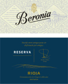 Bodegas Beronia Rioja Reserva 2019  Front Label