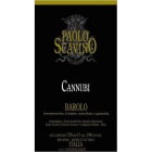 Paolo Scavino Barolo Cannubi 1996  Front Label