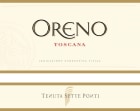 Tenuta Sette Ponti Oreno 2001  Front Label