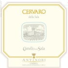Antinori Castello della Sala Cervaro 2017  Front Label