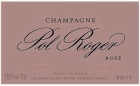Pol Roger Brut Rose 2012  Front Label