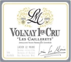 Lucien Le Moine Volnay Les Caillerets Premier Cru 2016  Front Label