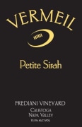 Vermeil Wines Frediani Vineyard Petite Sirah 2015  Front Label