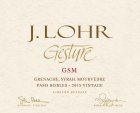 J. Lohr Gesture GSM 2015  Front Label