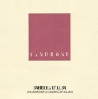 Sandrone Barbera d'Alba 2020  Front Label