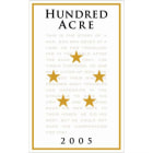 Hundred Acre Kayli Morgan Cabernet Sauvignon (wine stained label) 2005  Front Label