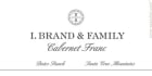 I. Brand & Family Wines Bates Ranch Cabernet Franc 2019  Front Label