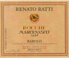 Renato Ratti Rocche Marcenasco Barolo 1996  Front Label