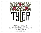 Tyler Winery La Rinconada Vineyard Pinot Noir 2019  Front Label