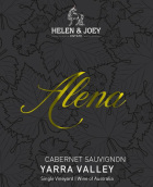 Helen & Joey Alena Cabernet Sauvignon 2015 Front Label