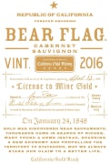 Bear Flag Cabernet Sauvignon 2016 Front Label