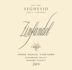 Seghesio Home Ranch Zinfandel 2019  Front Label