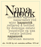 Dominus Napanook Vineyard (375ML half-bottle) 2017  Front Label