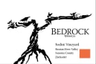 Bedrock Wine Company Sodini Vineyard Zinfandel 2015 Front Label