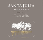 Santa Julia Reserva Malbec 2018 Front Label