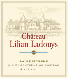 Chateau Lilian Ladouys (375ML half-bottle) 2019  Front Label
