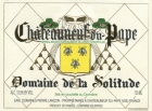 Domaine de la Solitude Chateauneuf-du-Pape Blanc 2022  Front Label