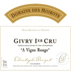 Domaine des Moirots Givry A Vigne Rouge Premier Cru 2022  Front Label