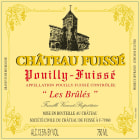 Chateau Fuisse Pouilly-Fuisse Les Brules 2017 Front Label