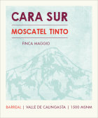 Cara Sur Moscatel Tinto 2020  Front Label