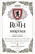 Roth Estate Heritage Red 2016  Front Label