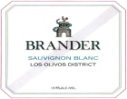 Brander Sauvignon Blanc (375ml half-bottle) 2020  Front Label