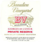 Beaulieu Vineyard Georges de Latour Private Reserve 1985  Front Label