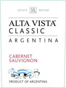 Alta Vista Classic Cabernet Sauvignon 2017  Front Label