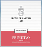 Leone de Castris Il Medaglione Primitivo 2018  Front Label