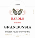 Aldo Conterno Barolo Granbussia Riserva 2000 Front Label