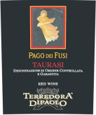 Terredora di Paolo Pago Dei Fusi Taurasi 2012  Front Label