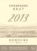Dehours Brut 2013  Front Label