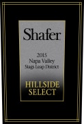 Shafer Hillside Select Cabernet Sauvignon 2015  Front Label