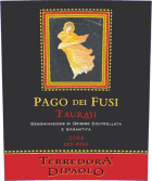 Terredora di Paolo Pago Dei Fusi Taurasi 2004  Front Label