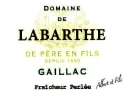 Domaine de Labarthe Gaillac Rouge 2015  Front Label