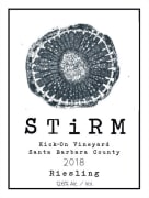 Stirm Wirz Vineyard Riesling 2018  Front Label