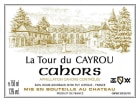 Chateau du Cayrou Cahors La Tour 2015  Front Label