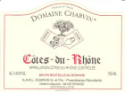 Domaine Charvin Cotes du Rhone Le Poutet 2019  Front Label