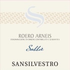 San Silvestro Roero Arneis Sabbie 2016  Front Label