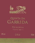 Alianca Quinta da Garrida Reserva 2011 Front Label