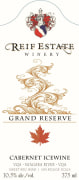 Reif Estate Winery Grand Reserve Cabernet Icewine 2019  Front Label