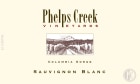 Phelps Creek Wines Sauvignon Blanc 2018  Front Label