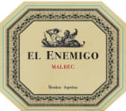 El Enemigo Malbec 2018  Front Label