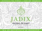 Jadix Picpoul de Pinet 2020  Front Label