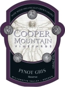 Cooper Mountain Reserve Pinot Gris 2015 Front Label