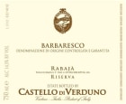 Castello di Verduno Barbaresco Riserva Rabaja 2006  Front Label