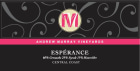 Andrew Murray Esperance Red Blend 2016 Front Label
