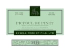 Cave de Pomerols HB Picpoul de Pinet 2020  Front Label