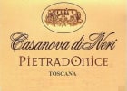 Casanova di Neri Pietradonice 2019  Front Label